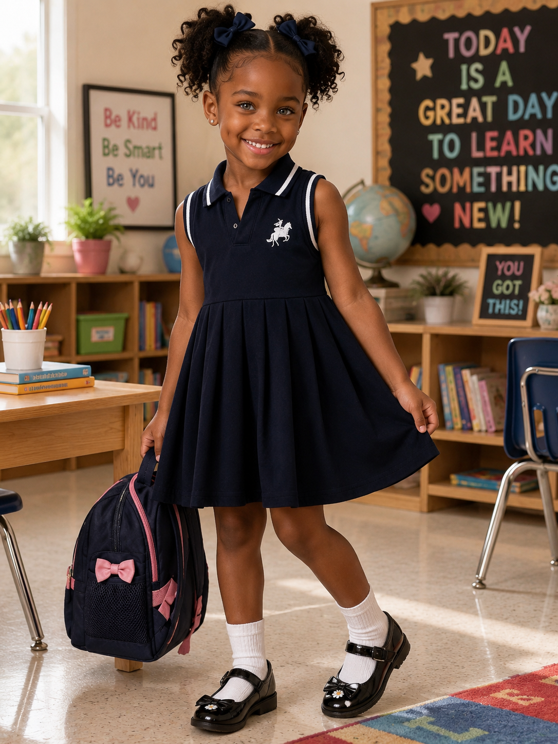 Bright Futures™ Classic School Day Dress Adorable