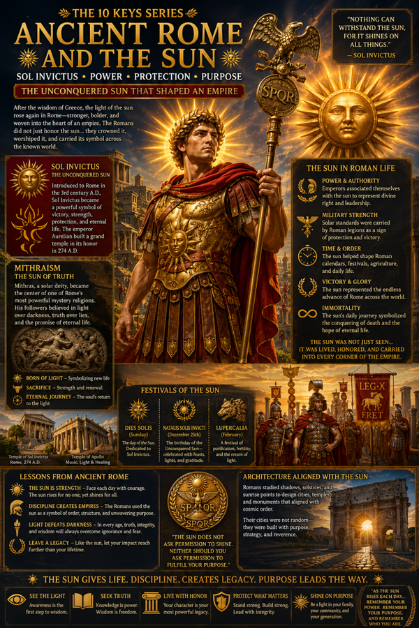 Ancient Rome and the Sun: The Empire of Sol Invictus Digital Print