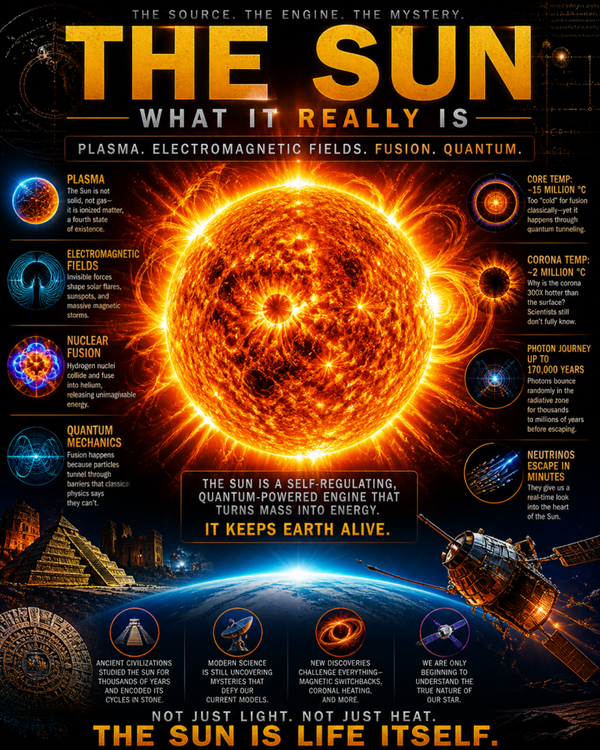 The Sun: The Source, the Engine, the Mystery