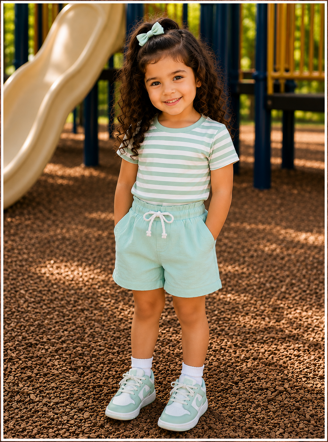 Brynn Style™ Sunny Days Drawstring Shorts