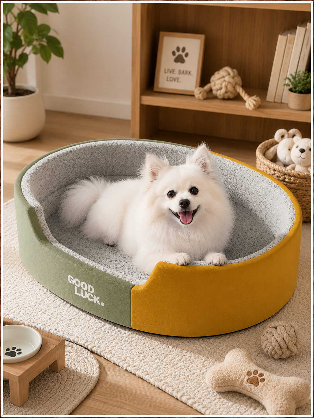 🛏️ Cloud Nest™ Plush Comfort Pet Bed
