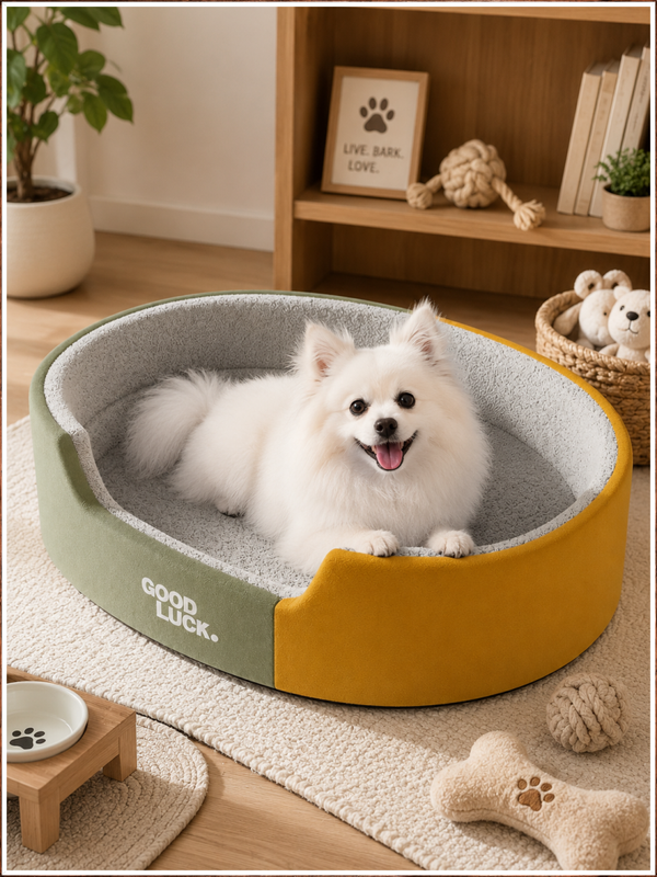 🛏️ Cloud Nest™ Plush Comfort Pet Bed