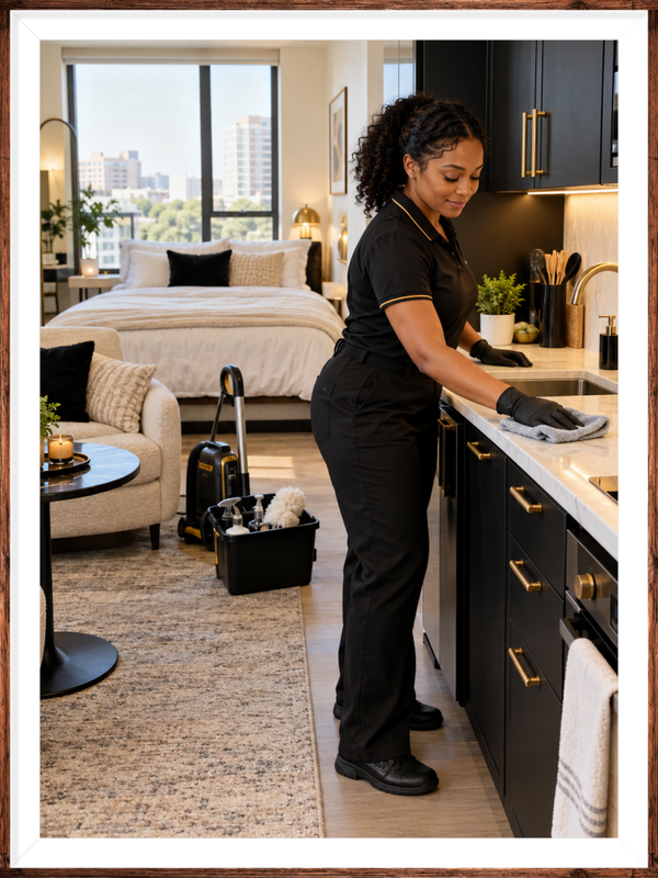 Efficiency & Studio — Standard Home Cleaning
