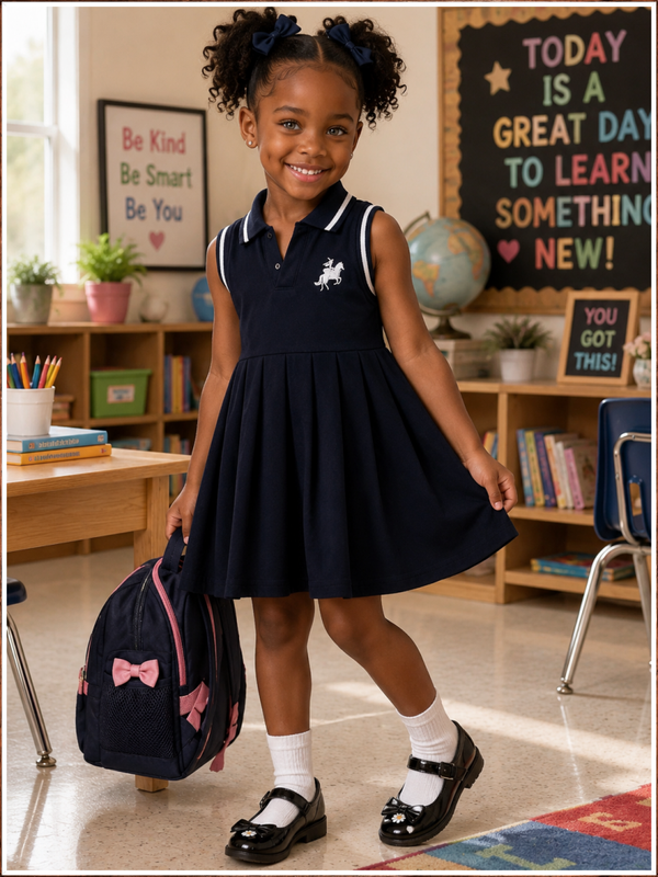 Bright Futures™ Classic School Day Dress Adorable