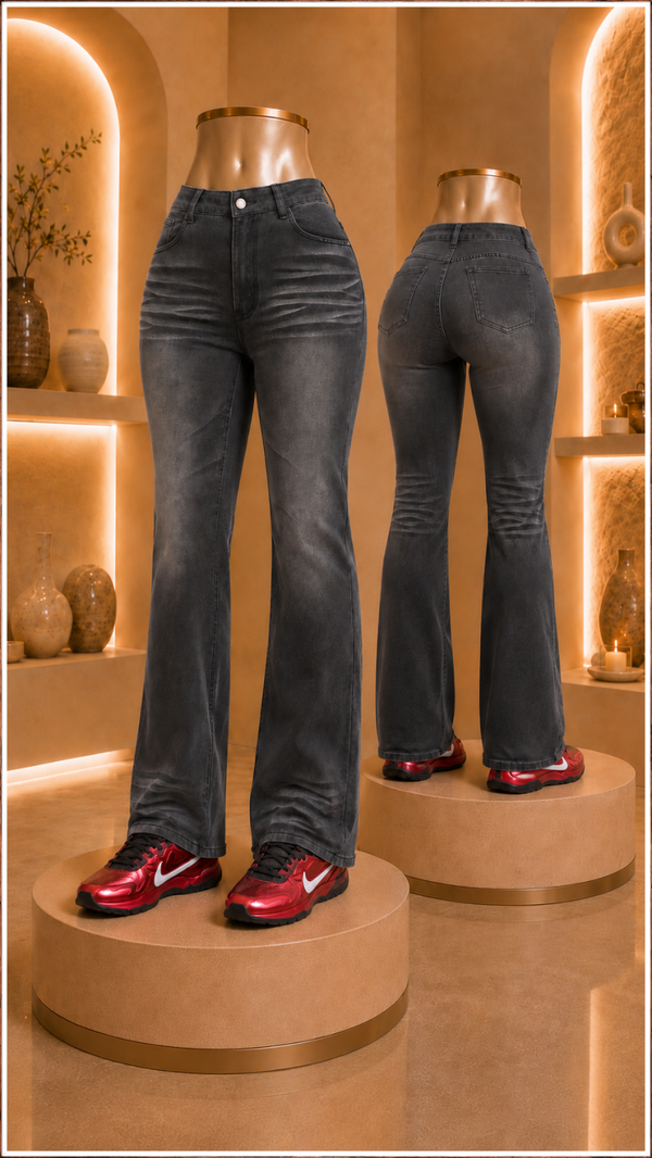 Midnight Motion High-Rise Bootcut Jeans