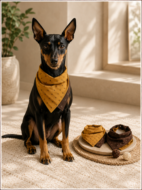 🧣 Golden Trail™ Reversible Pet Bandana