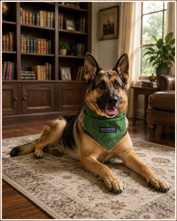 🟢📚 Scholar Paw™ Adventure Bandana