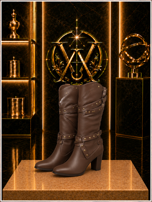 Frontier Belle Studded Riding Boots