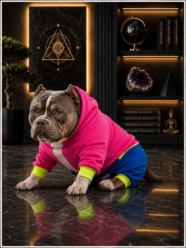 Cozy Designer Dog Tracksuit American Bully