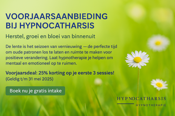 Voorjaarsaanbieding HypnoCatharsis - Nederlandstalig - Voorjaar 2025