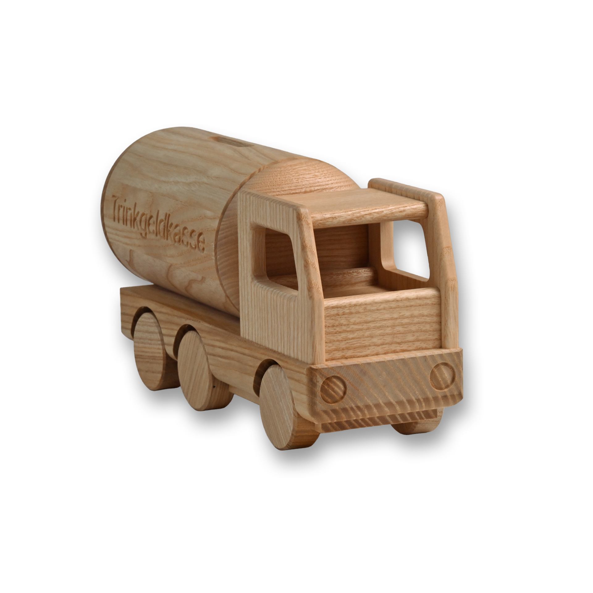 Tanklasti Kasse beschriftet