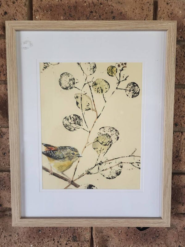 Mixed media painting