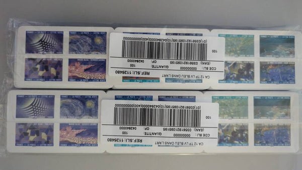 CARNET 12 LV BLEU DANS L'ART