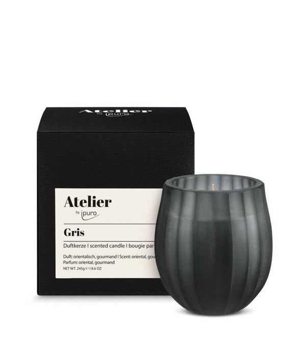 NEW Atelier by ipuro GRIS geurkaars 245gr 26ATL1120