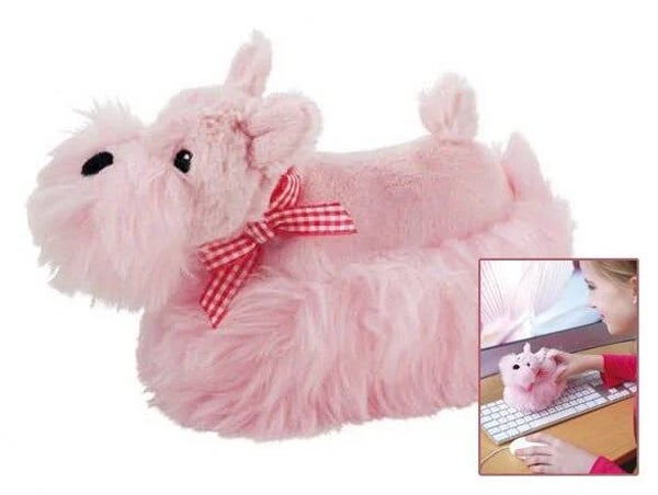 Hondenbureau Duster (Roze Westie) 07AHDD02