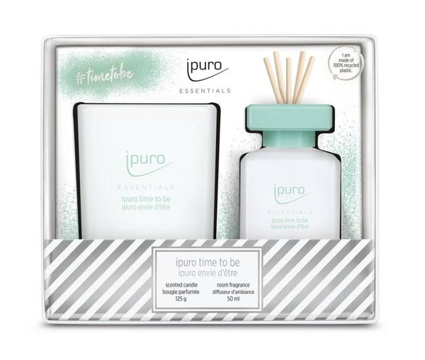 Essentials diffuser 50ml + kaars 125g Time to be 26IFC1473