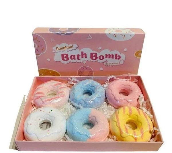 GYP Donut bath bomb bruisbal in gift box 02GYPBP682