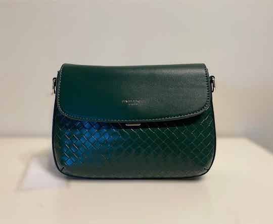 Handtas Groen L21xH17xD10cm CM6525 met riem 61MEK0226G
