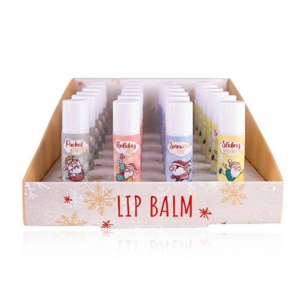 HAPPY HOLIDAYS Lip balm 4g 4 designs   23ACC8162117
