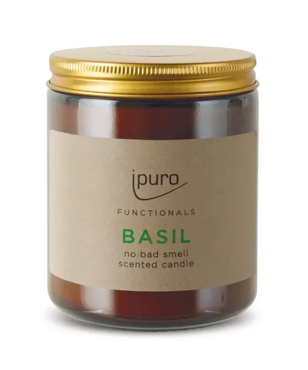 Ipuro FUNCTIONALS kaars Basil 200g 26IFU1201