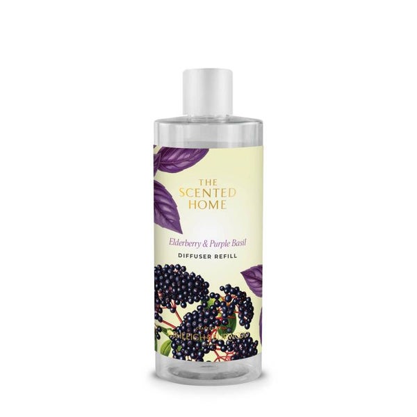 Scented Home navulling 300ml Elderberry & Purple Basil 09ABSHREF227
