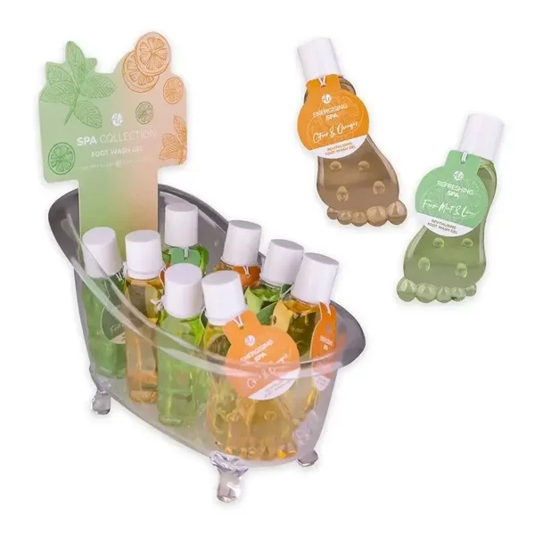 SPA COLLECTION voetwasgel 70ml - 8 stuks in badkuip 23ACC8160946