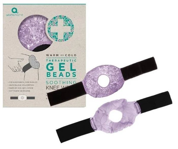 Therapeutic Gel beads - knee wrap Lavender 07AHGEL18007