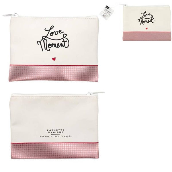 Toilettas/pochette Mots D'Amour 70CMSB11247