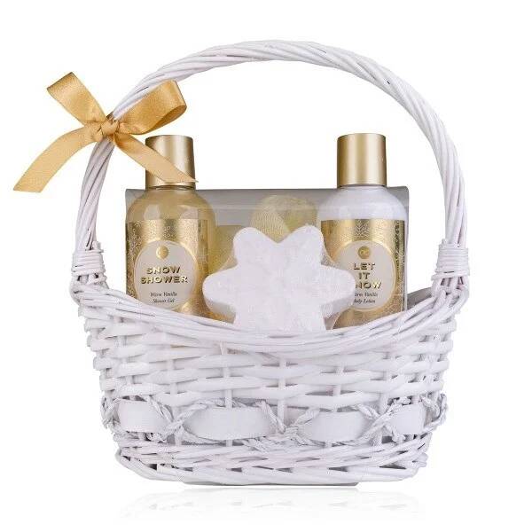 WINTER MAGIC3 witte geschenkmand 23ACC6058280