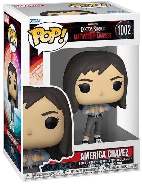 In the Multiverse of Madness - America Chavez Vinyl Figuur 1002 Funko Pop!