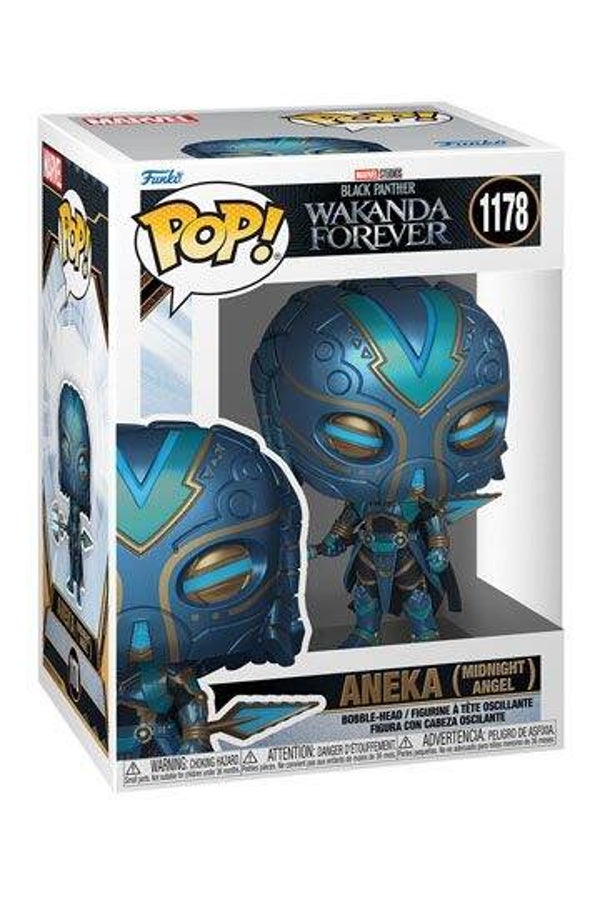 Black Panther: Wakanda Forever POP! Marvel Vinyl Figure Aneka (Midnight Angel) 9 cm