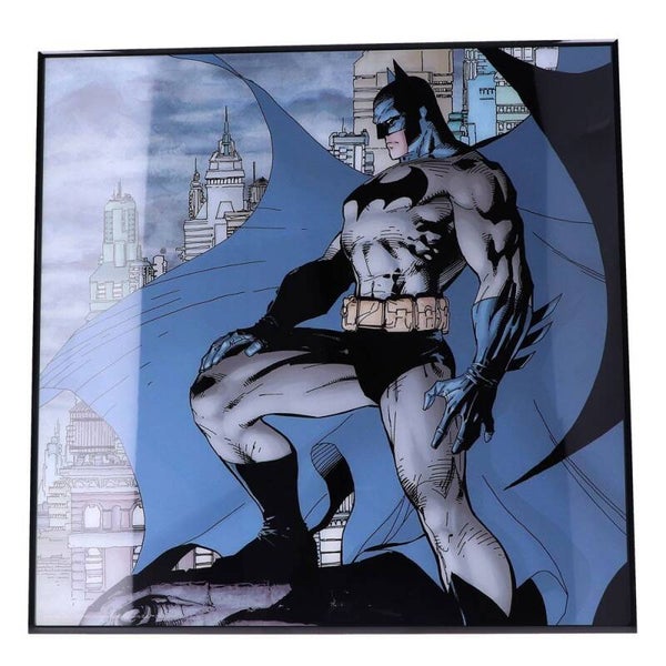 Batman Crystal Clear Picture Gotham 32 x 32 cm Posters & Wallscrolls Batman