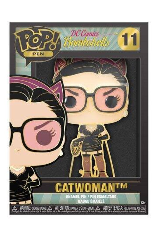 DC Comics POP! Enamel Pin Catwoman 10 cm