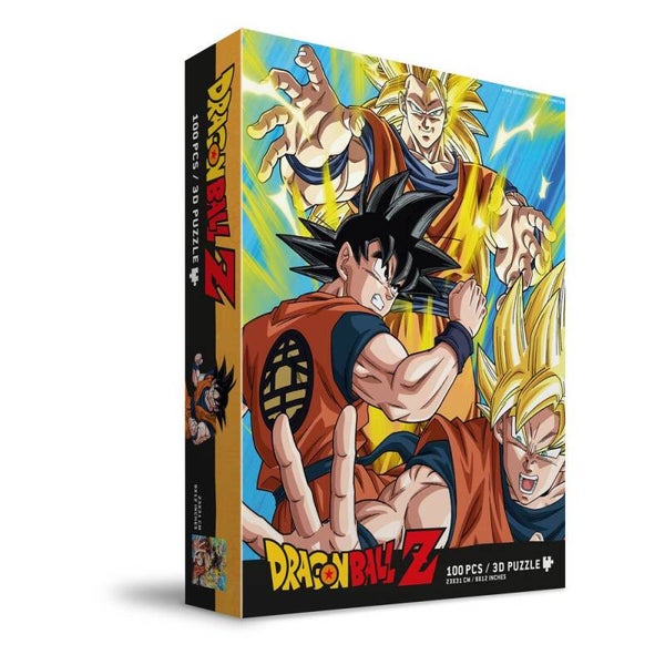 Dragon Ball Z Jigsaw Puzzle with 3D-Effect Goku Saiyan (100 pieces) Puzzles Dragon Ball