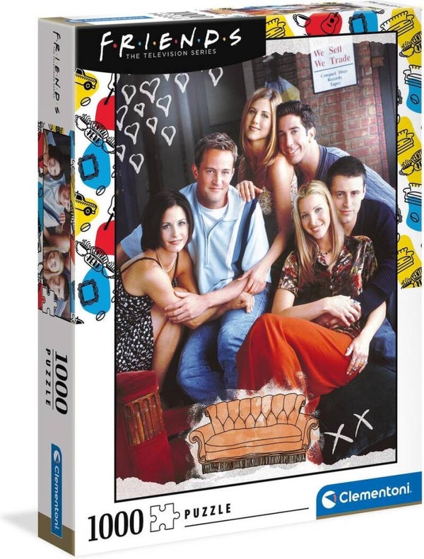 Clementoni Puzzel Friends 28 X 37 Cm Karton 1000 Stukjes