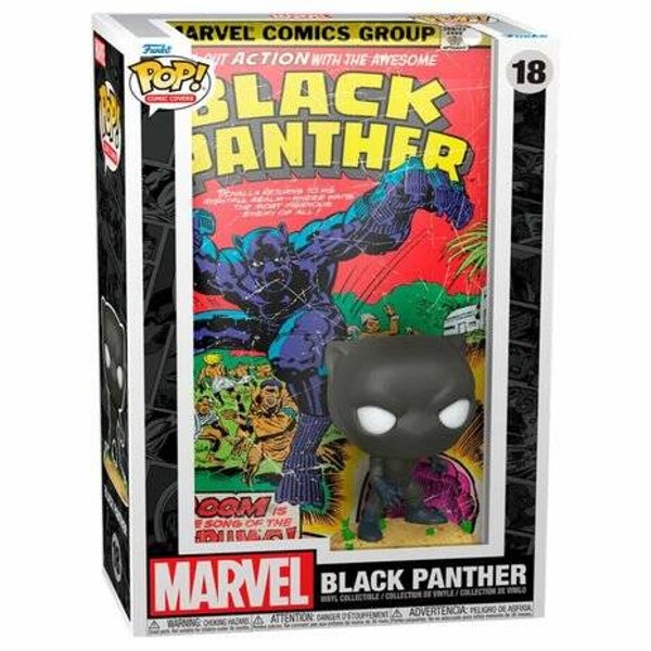 Marvel POP! Comic Cover Vinyl Figure Black Panther 9 cm