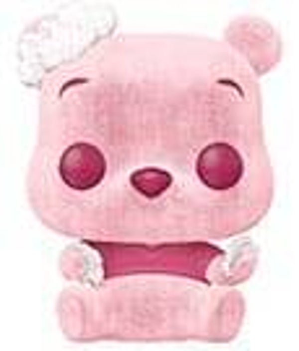 Winnie the Pooh POP! Disney Vinyl Figure Cherry Blsm Pooh (Flocked) Special Edition 9 cm