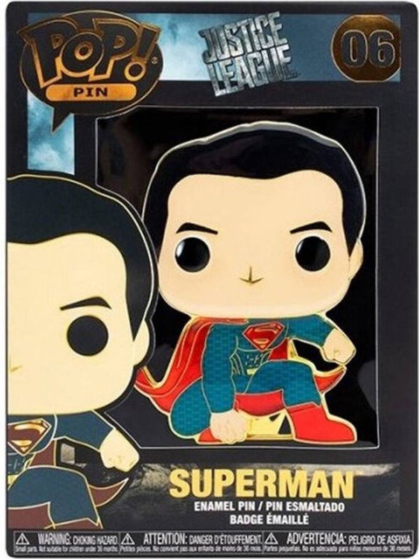 DC Comics POP! Enamel Pin superman 10 cm