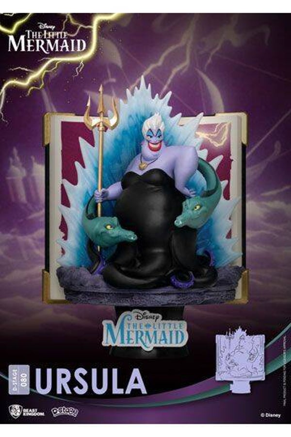 Disney Story Book Series D-Stage PVC Diorama Ursula New Version 15 cm Dioramas Disney