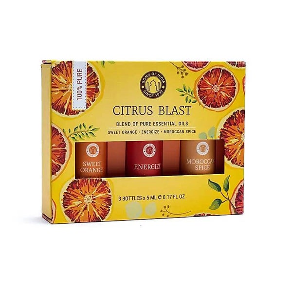 Etherische olie Aromatherapie set Citrus Blast -- 3x5 ml
