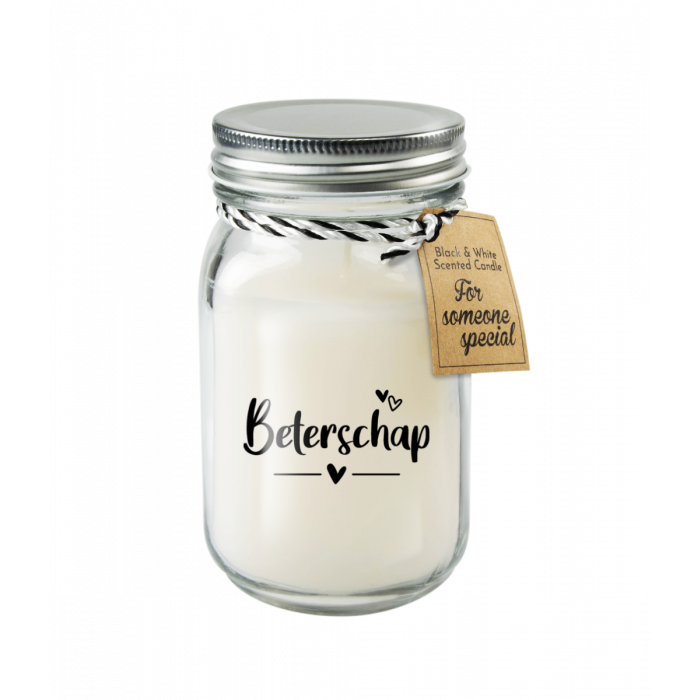 Black & White scented candles - Beterschap