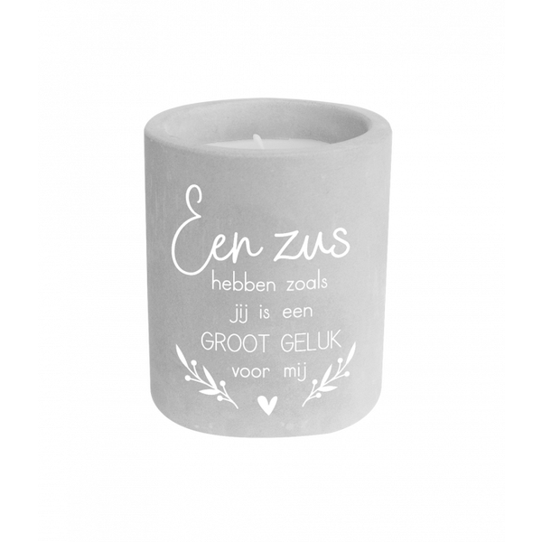Cement candle - Zus