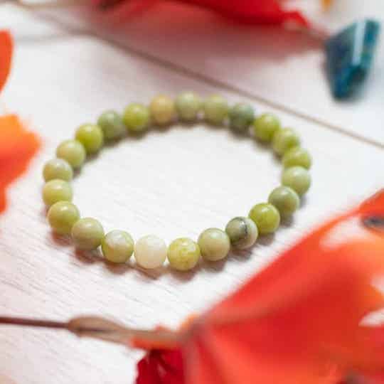 Edelsteen Armband Jade Groen
