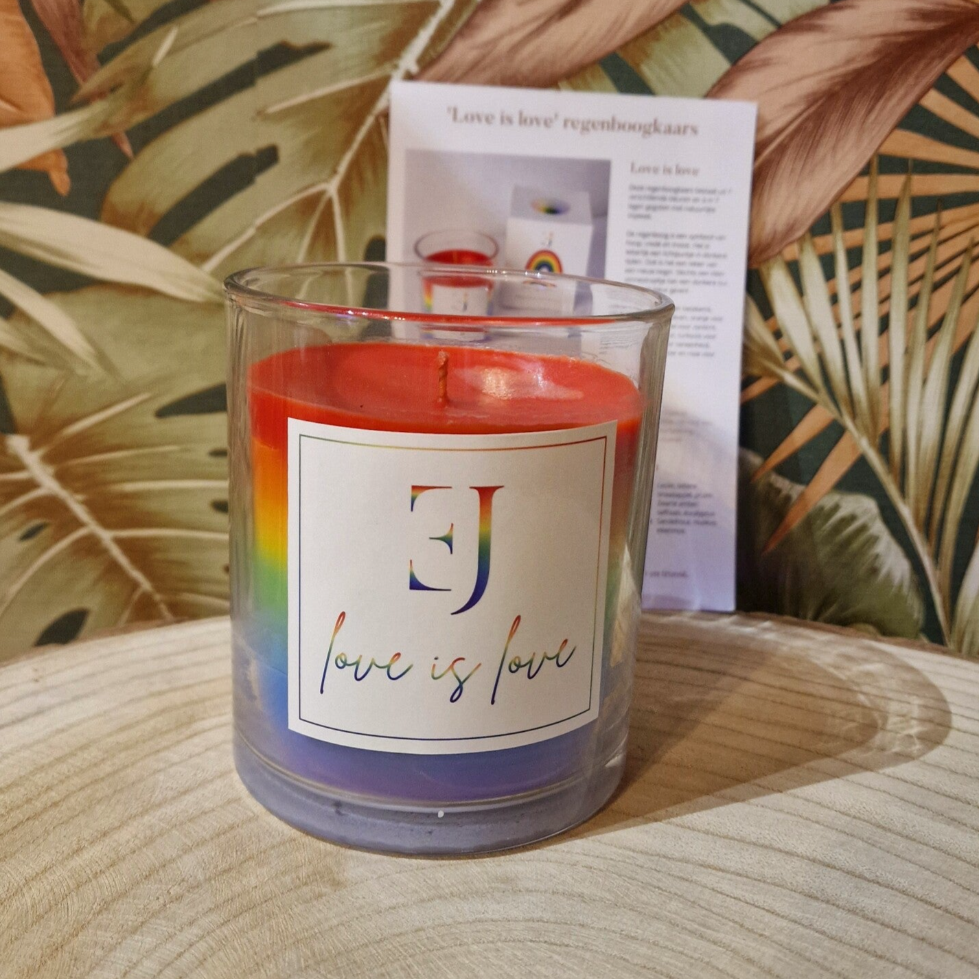 Love is Love kaars