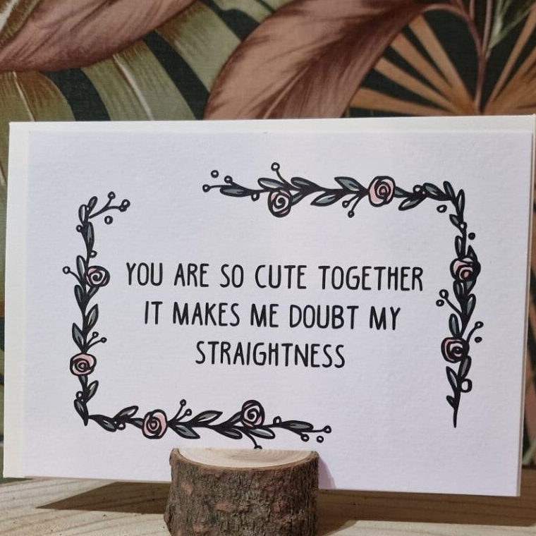 You Are So Cute Together kaart