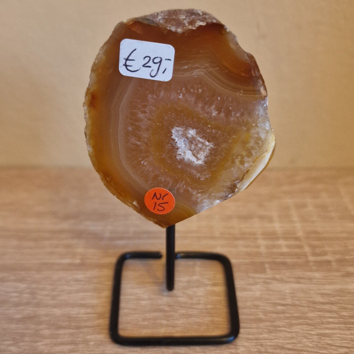 Agaat op voet mini 15