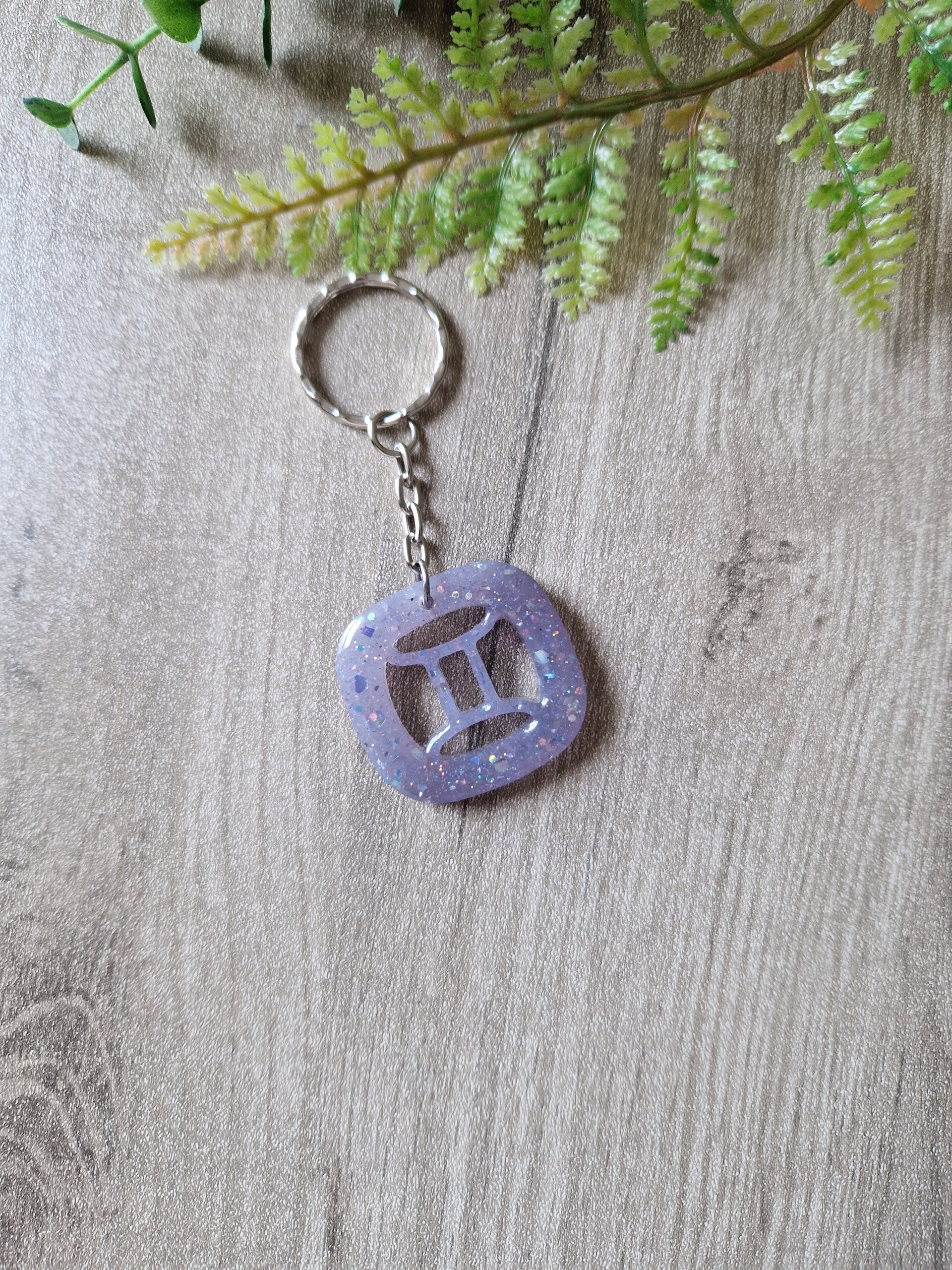 Porte-clés gémeaux,