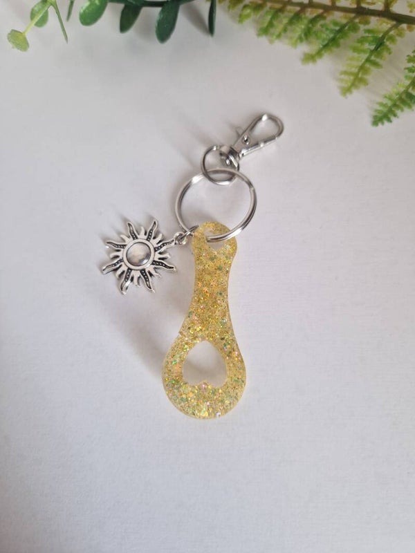 Porte-clés jeton de caddie,