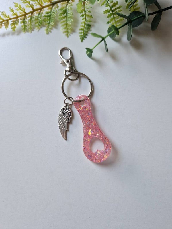 Porte-clés jeton de caddie,