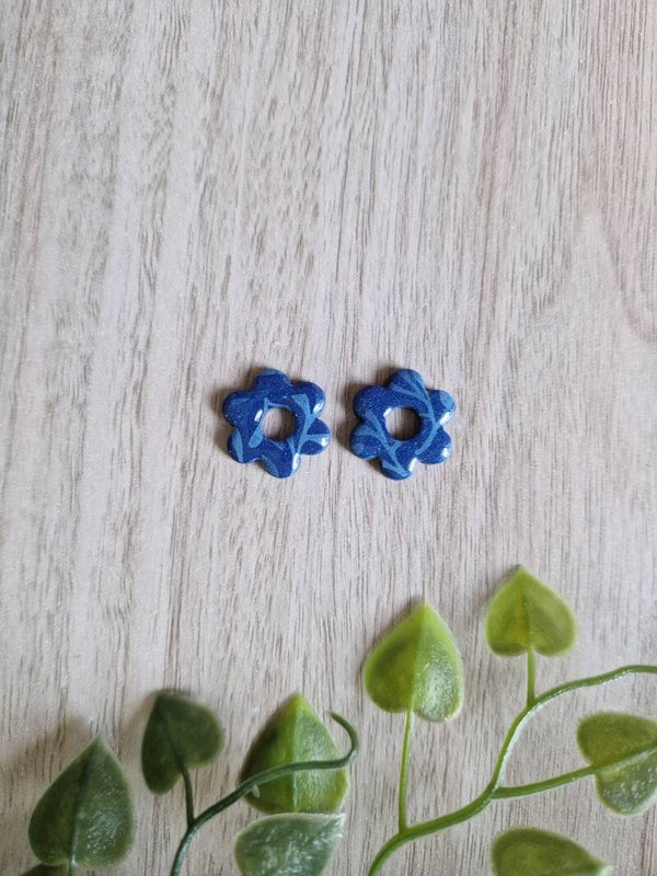 Pampilles Marie bleu saphir,